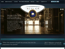 Tablet Screenshot of ncglea.org